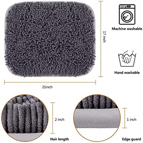 Snuffle Mat for Dogs, Interactive Puzzle Toys Feeding Games for Pets | 17'' x 21'' Sniff Mat for Boredom Helps Slow Eating and Keep Busy Encourages Natural Foraging Skills Stress Relief
