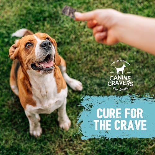 Canine Cravers Single Ingredient Dog Treats - Wild Caught Crispy Cod Skins, 4oz