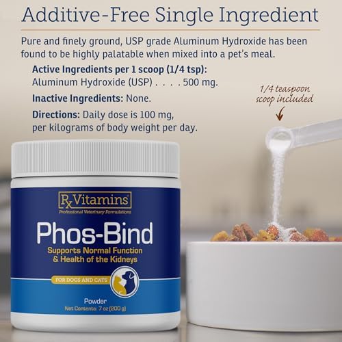 Rx Vitamins Phos-Bind - Kidney Support Supplement Powder - 200g