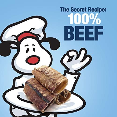 ValueBull Beef Trachea Bites for Small Dogs, Premium, 5 Pounds