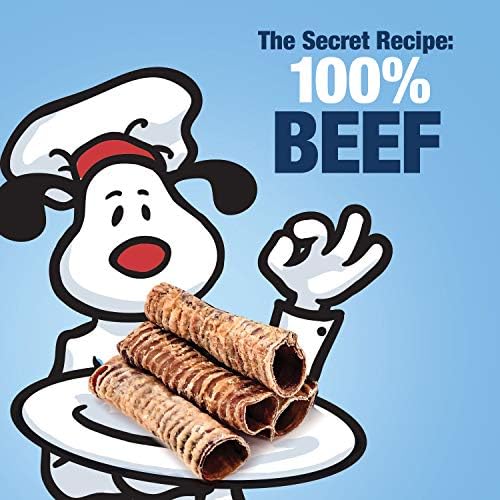 ValueBull Beef Trachea Dog Chews 10-12 Inch, 40 Count