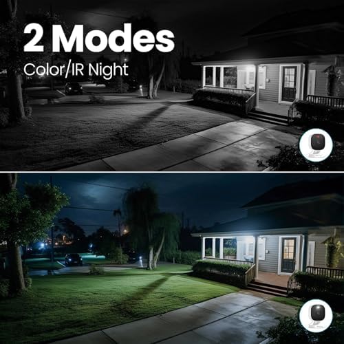 VIMTAG 5G/2.4G 4MP Cameras for Home Security-Outdoor/Indoor Camera for Dog/Cat/Pet/Nanny/Baby, Wired, Color Night Vision, Free AI Detection, 2-Way Audio, 24/7 SD Recording,Support Alexa Cloud SD Card