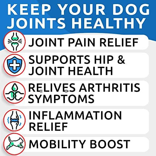 Liquid Glucosamine & Collagen for Dogs, Hip Joint Supplement, Mobility Aid