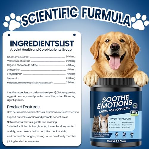 Calming Chews for Dogs, Melatonin, Small