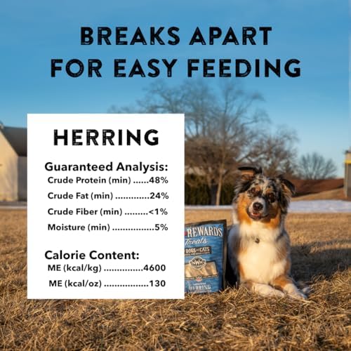 Northwest Naturals Raw Rewards Freeze-Dried Herring Treats - 13oz