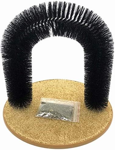 Arch Cat Groom Self Grooming Cat Toy Cat Self Groomer, Massager and Cat Scratcher