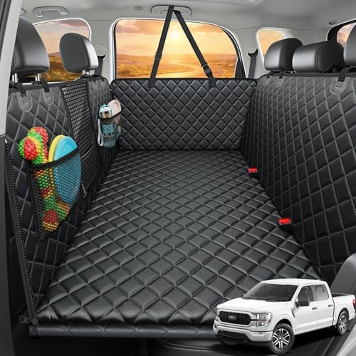URPOWER Dog Back Seat Extender - Full-Size Crew Cab Trucks, Hard Bottom