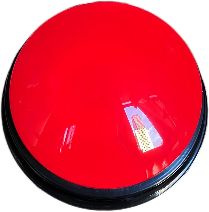 Dog Talk Buttons Voice Recording Button, Red