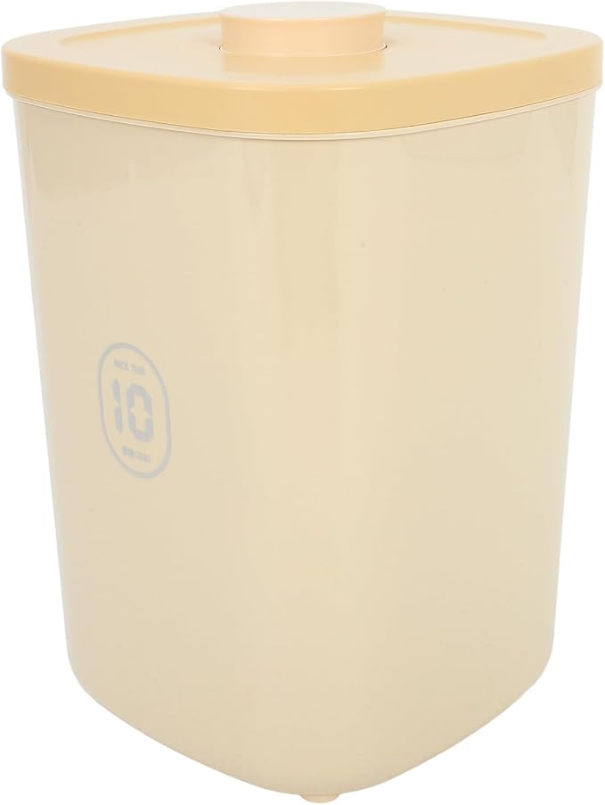 Large Vacuum Sealed Dog Food Storage Container with Airtight Seal, Large, Yellow