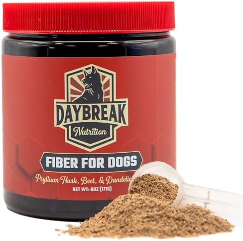 Daybreak Nutrition Fiber for Dogs Psyllium Husk Powder