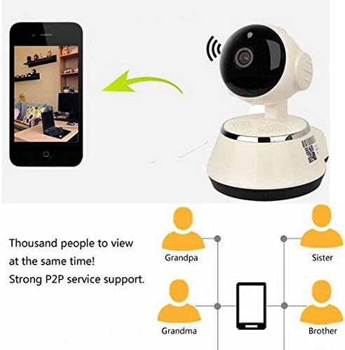 64Gb Can Save 30 Day PTZ PIR Camera Motion Detection Alarm Baby Monitor Camera HD720P IP WiFi Camera P2P CCTV IR Cut Night Vision Home CCTV Camera