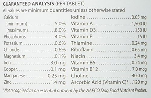 Healthy Breeds Toy Poodle Multi-Tabs Plus Chewable Tablets 180 Count