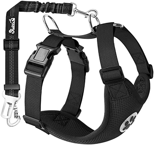 SlowTon Dog Car Seat Belt Harness - B, XXS