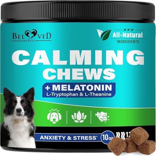 Beloved Pets Calming Chews for Dogs & Puppy, Melatonin