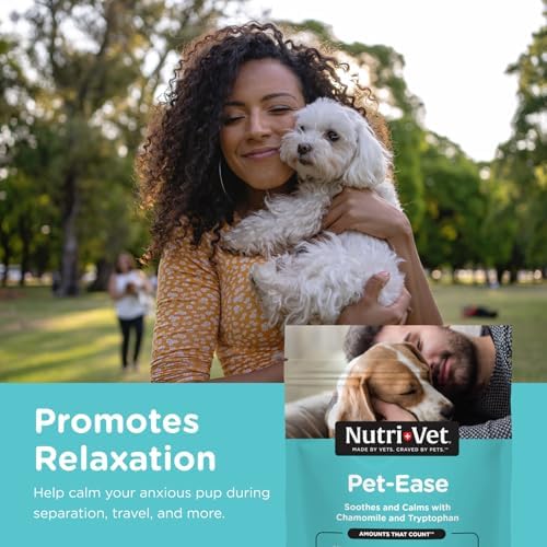 Nutri-Vet Calming Chews for Dogs, Chamomile, 6oz