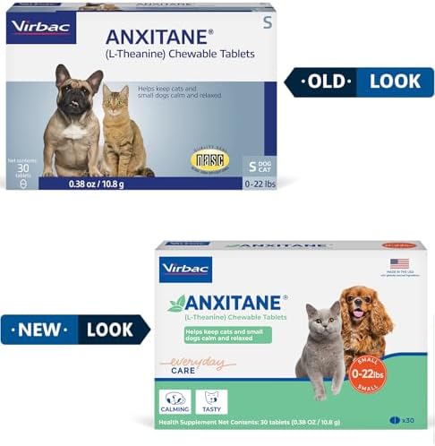 ANXITANE (L-Theanine) Chewable Tablet Small Dog/Cat < 22lbs