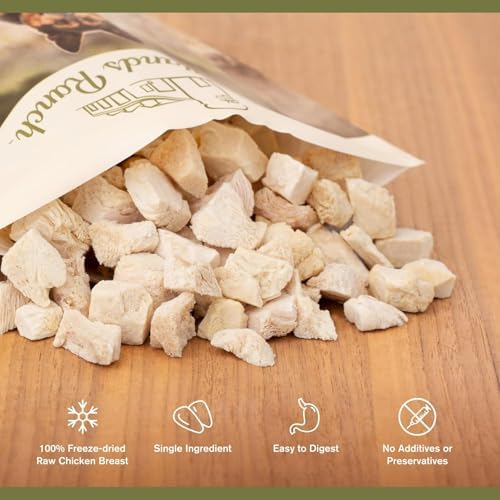 BADLANDS RANCH Superfood Bite Chicken Dog Treats, 4 oz, 4-Pack