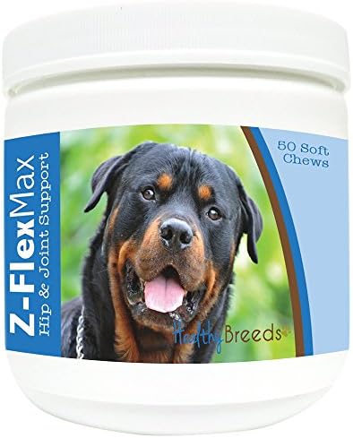 Healthy Breeds Rottweiler Z-Flex Max Hip and Joint Soft Chews 50 Count