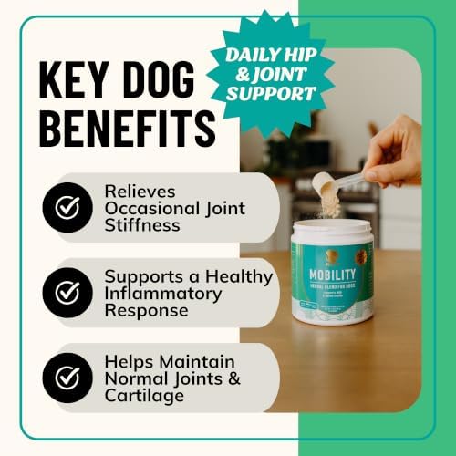 Fido’s Dog Hip and Joint Supplement with Grass-Fed Collagen & Organic Herbs