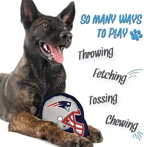 Pets First NFL Tough but Smooth Helmet Dog Toy