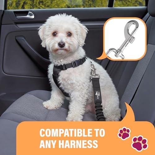Active Pets Dog Seatbelt - Adjustable Safety Harness