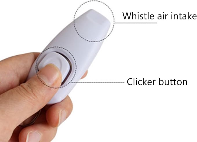 Pet Training with Keyring Dog Training Clickers Combo Perfect for Behavioral Training