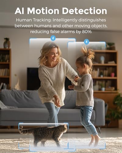 Devo 2K QHD Indoor Security Camera, WiFi 6, Full-Color Night Vision