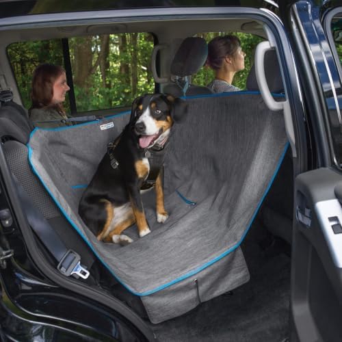 Kurgo Heather Half Hammock Seat Cover - Heather Grey