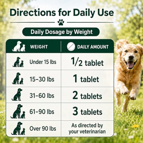 DGP Dog Joint Supplement for Mobility & Flexibility, 60 Chewable Tablets