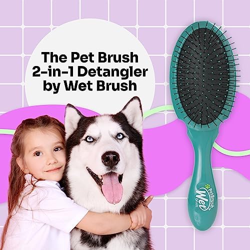 Wet Brush Ultimate Dual-Sided Detangling Brush, Blue
