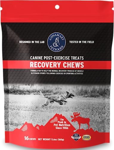 Annamaet Recovery Chews - Canine Post-Exercise Chews 160g