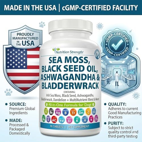 Sea Moss for Dogs | Daily Vitality & Allergy Relief