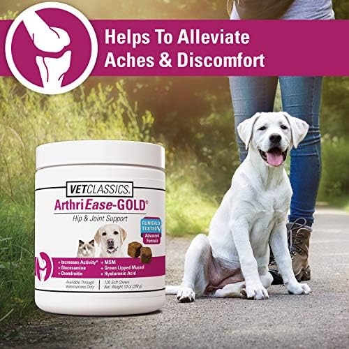 Vet Classics Arthriease-Gold Joint Supplement for Dogs - 120 Count