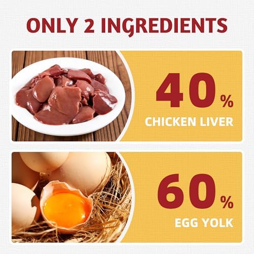Just Try Freeze Dried Chicken Liver Topper for Cats & Dogs, 4.23 OZ