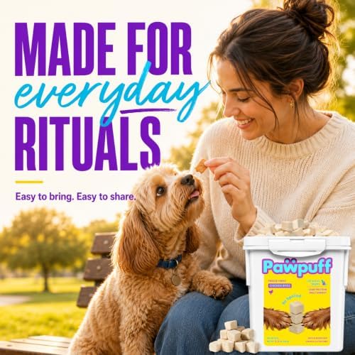 Freeze-Dried Chicken Treats for Dogs & Cats, 2 Pack, 1.1 lb Each, 2.2 lb Total, Single Ingredient Chicken Bites, High Protein Pet Treats for Multi-Pet Homes