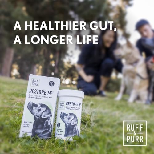 Probiotics for Dogs 4 Billion CFU 3-in-1 for Gut Health-60 Caps