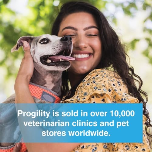 Progility Skin & Coat Supplement for Dogs with Krill Oil, Easy to Feed