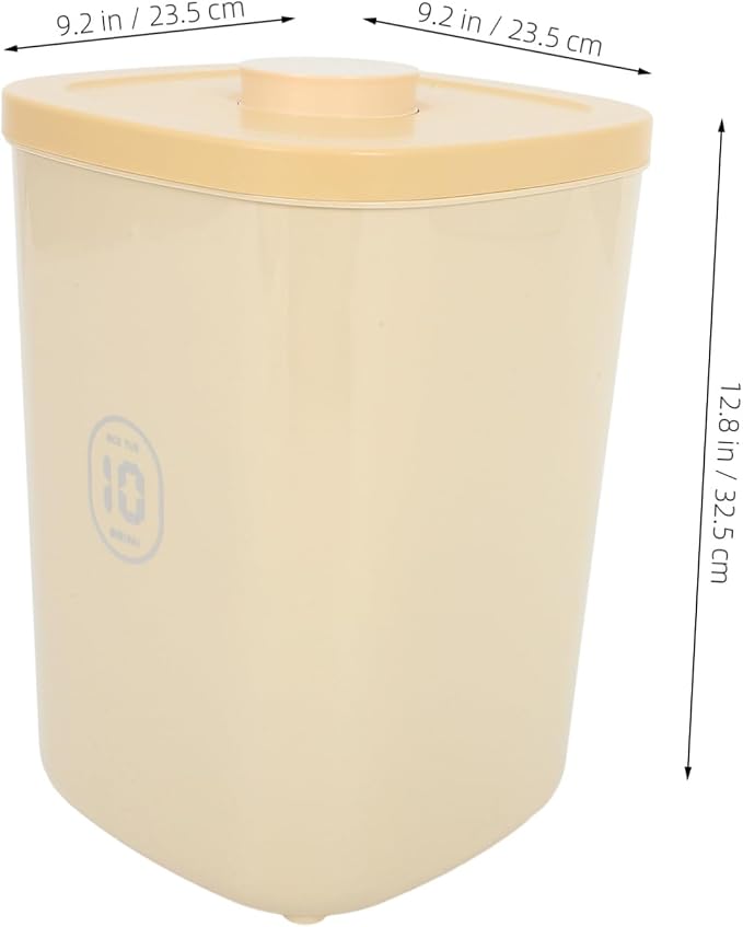 Vacuum Sealed Pet Food Storage Container Airtight Dog and Cat Food Bin for Grains Nuts and Treats Capacity Design Versatile Waste Storage