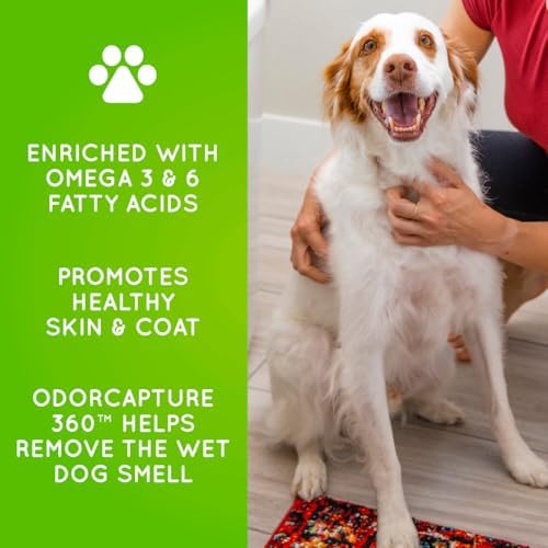 FURminator Ultra Premium deShedding Conditioner for Dogs, 16 oz | Reduces Excess Shedding, Conditioners Nourish Skin & Coat, Helps Remove Wet Dog Smell, No Parabens or Dyes, Fresh Scent