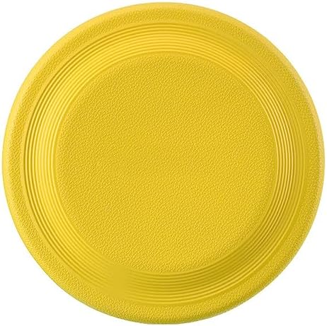 XIGOU Dog Flying Disc - Durable Rubber Flying Disc Dog Toy - 9.25" Indestructible Rubber Dog Flying Discs Flyer Dog Toys - Puncture Resistant & Bite Resistant Extremely - for Medium Large Dogs