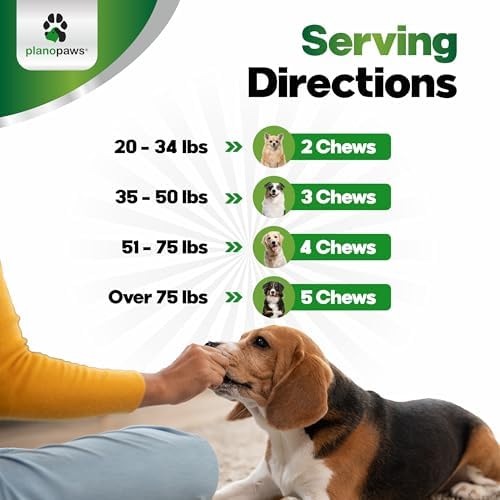 Probiotics for Dogs, 90 Soft Chews - Digestive Health Dog Probiotic 90ct