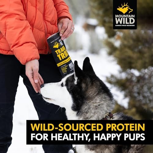MOUNTAIN WILD Training Treats for Dogs - Wild Elk & Venison - 4oz, 2 Bags