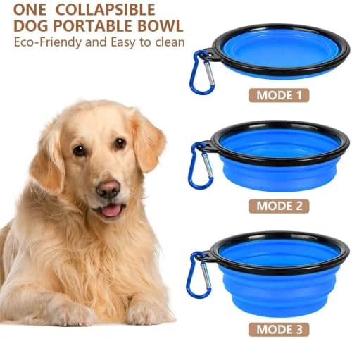 TIOVERY Dog Food Storage Container, 2-Pack, 7 Lbs, Blue