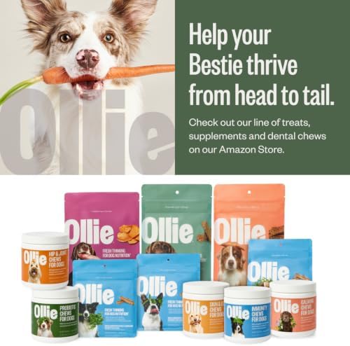 Ollie Belly Rubs Probiotic Dog Chews, Appx. 60 Count