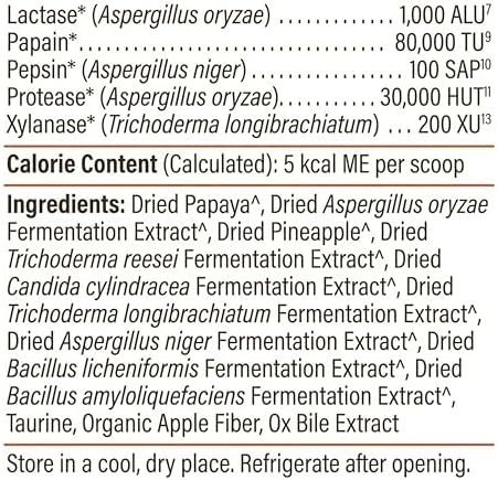 PROACTIVE PAWS Prime Enzymes – Digestive Enzyme Supplement for Dogs and Cats with Taurine, Papaya & Pineapple for Digestive Support and Nutrient Absorption