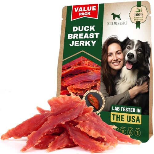 Beloved Pets Duck Jerky Breast Dog Treats - Human Grade, 24oz