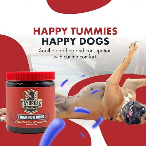 Daybreak Nutrition Fiber for Dogs Psyllium Husk Powder