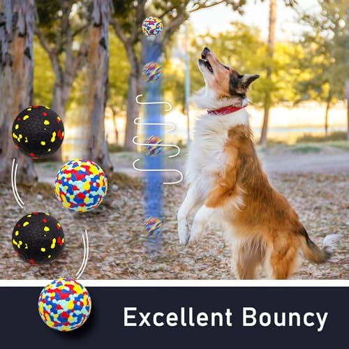 6-Pack Dog Tennis Balls, ETPU Floating Fetch, 2.75in