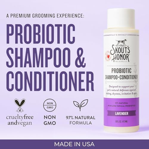 SKOUT'S HONOR Probiotic Grooming Essentials Bundle - Lavender