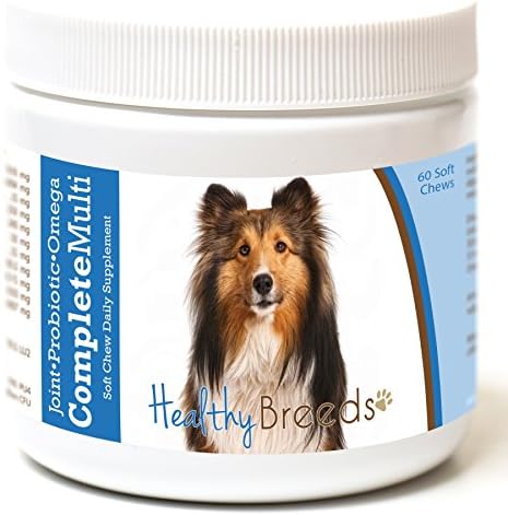 Healthy Breeds Shetland Sheepdog All In One Multivitamin Soft Chew 60 Count